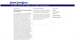 Desktop Screenshot of christianmuslimanswers.com